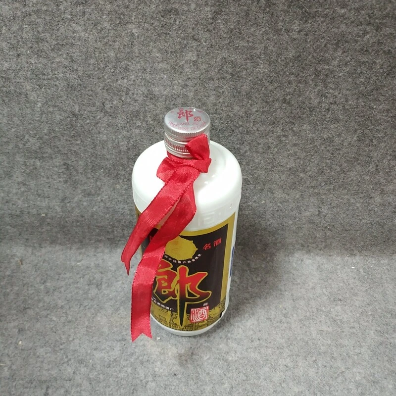 90年代郎酒铁盖绒布礼盒39度500ml2-M25G600A088-02