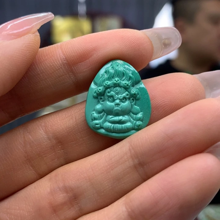 绿松石未镶嵌配饰