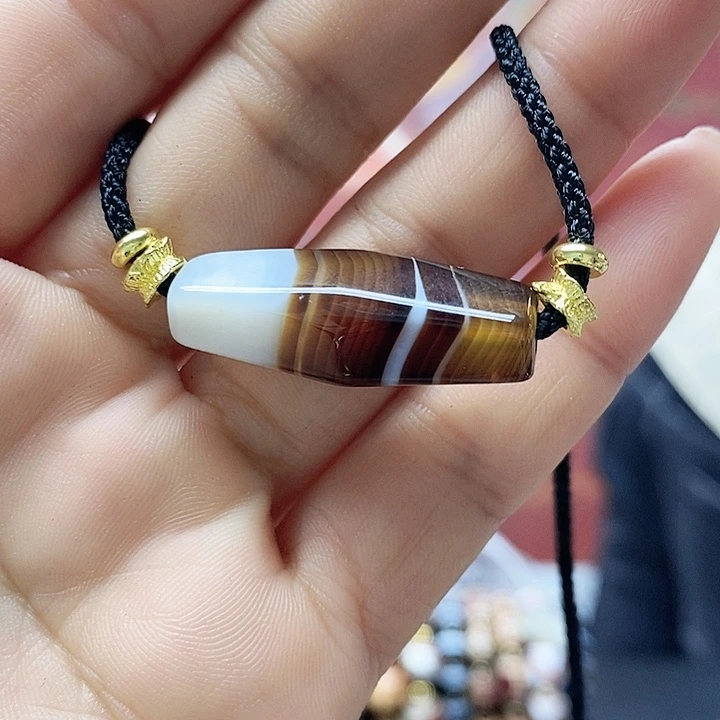 玛瑙/玉髓合金颈饰