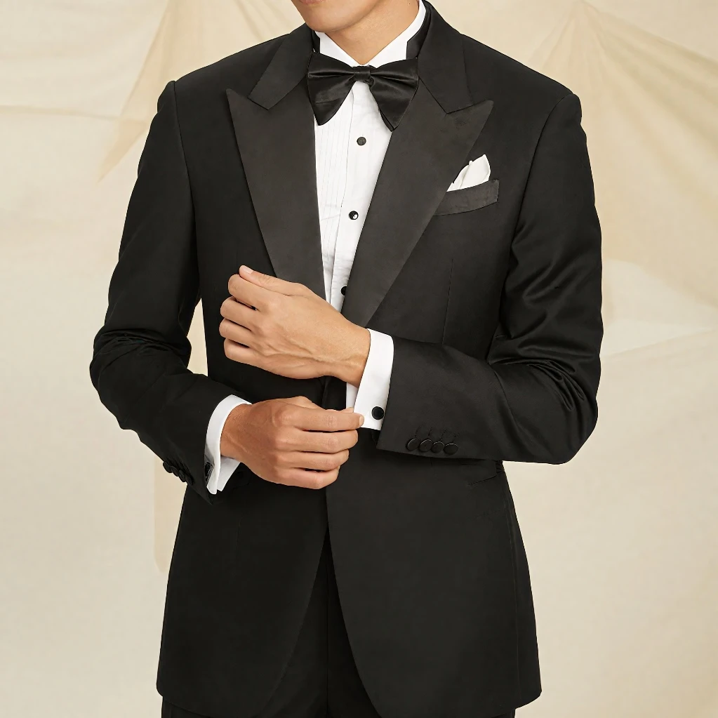 【Mr.an】塔士多套装-轻奢订婚结婚西装高端定制高级感外套+西裤