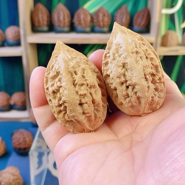 吊坠文玩核桃莲花锤