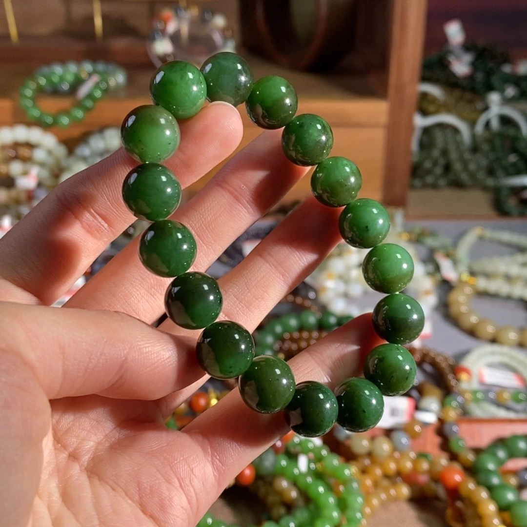 和田玉手链未镶嵌