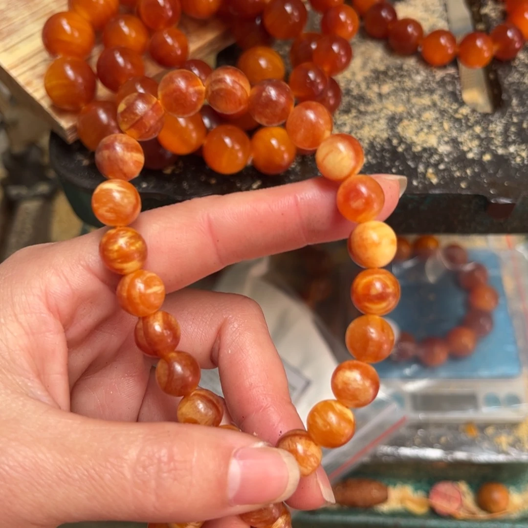 松木（琥珀木）手串/手链1.2单圈
