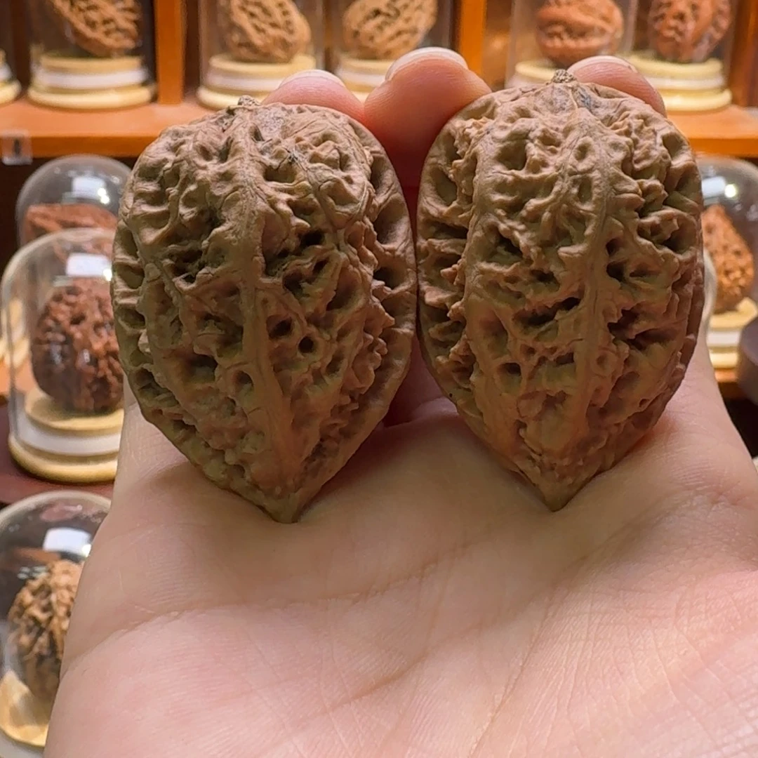 文玩核桃把件蛟河蛤蟆头