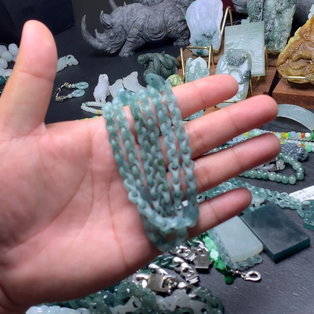 江***雪定制翡翠未镶嵌翡翠