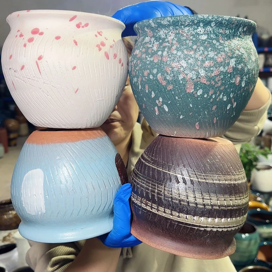 花盆紫砂高14口14