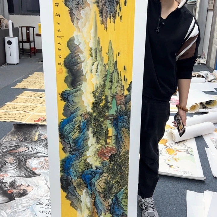 国画纯手绘作品欣赏图