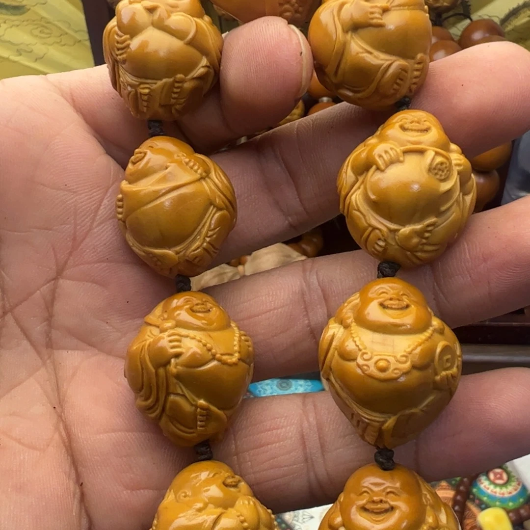 橄榄核手串/手链2.1短胖圆瑞兽米勒