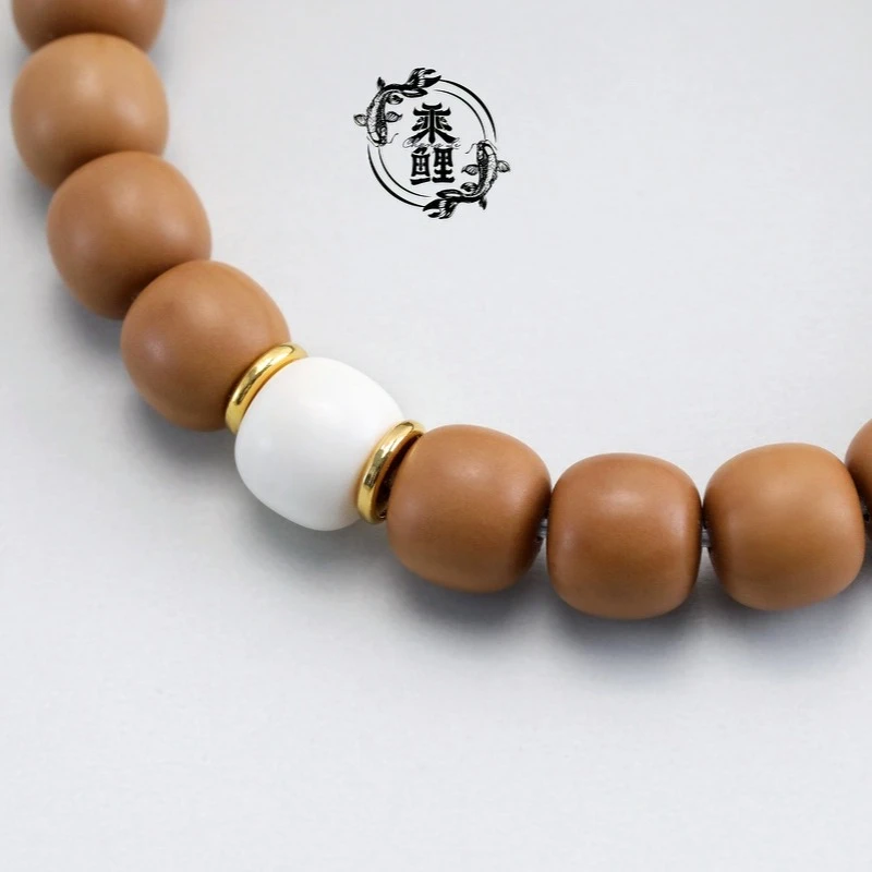 乘鲤-猴头老型手串二等原生态原色无泡药文玩小馒头配饰男士手串