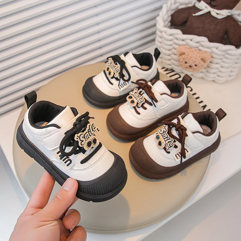 宝宝丑萌大头鞋2025春秋新款儿童鞋子男女童韩版防踢脚登山运动鞋