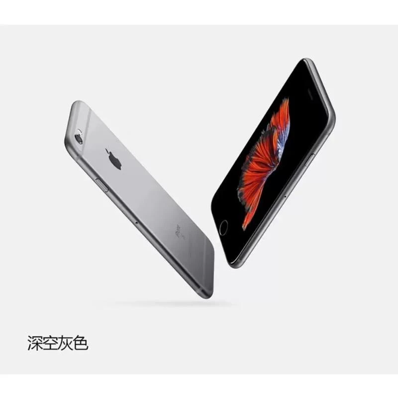 99新 Apple/苹果 移动联通卡4G金银6代手机16G内存工作xr黑灰壳