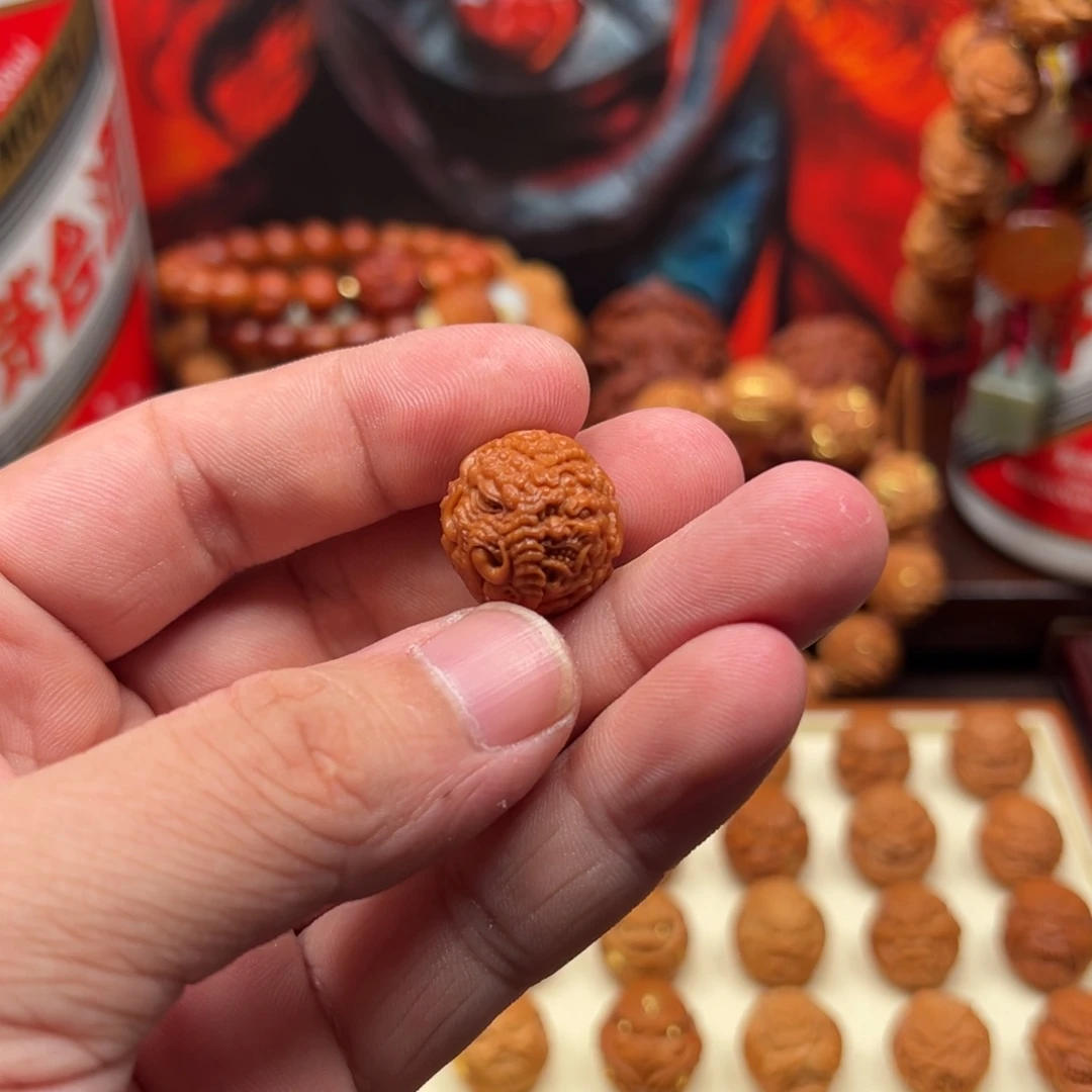 吊坠猴头核桃1.8尺寸重工款一念象神