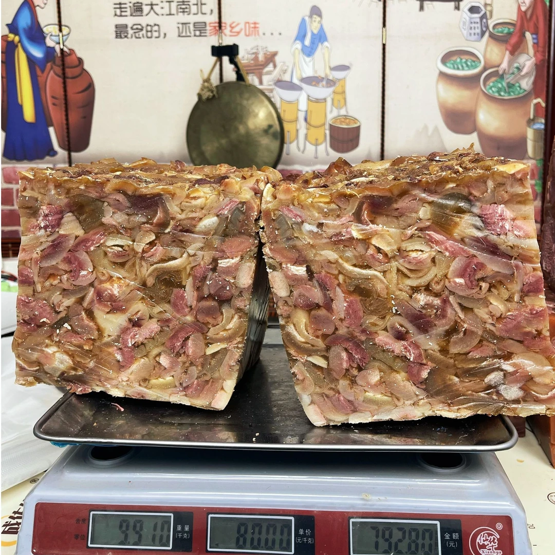 牛筋牛皮冻 五香口味 河南传统特色美食