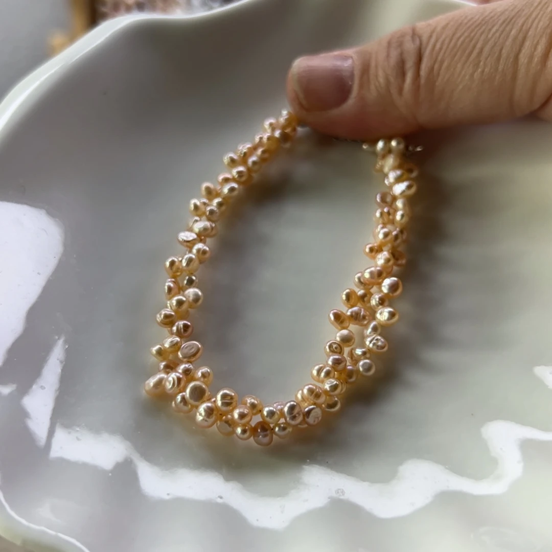 合金手绳淡水珍珠