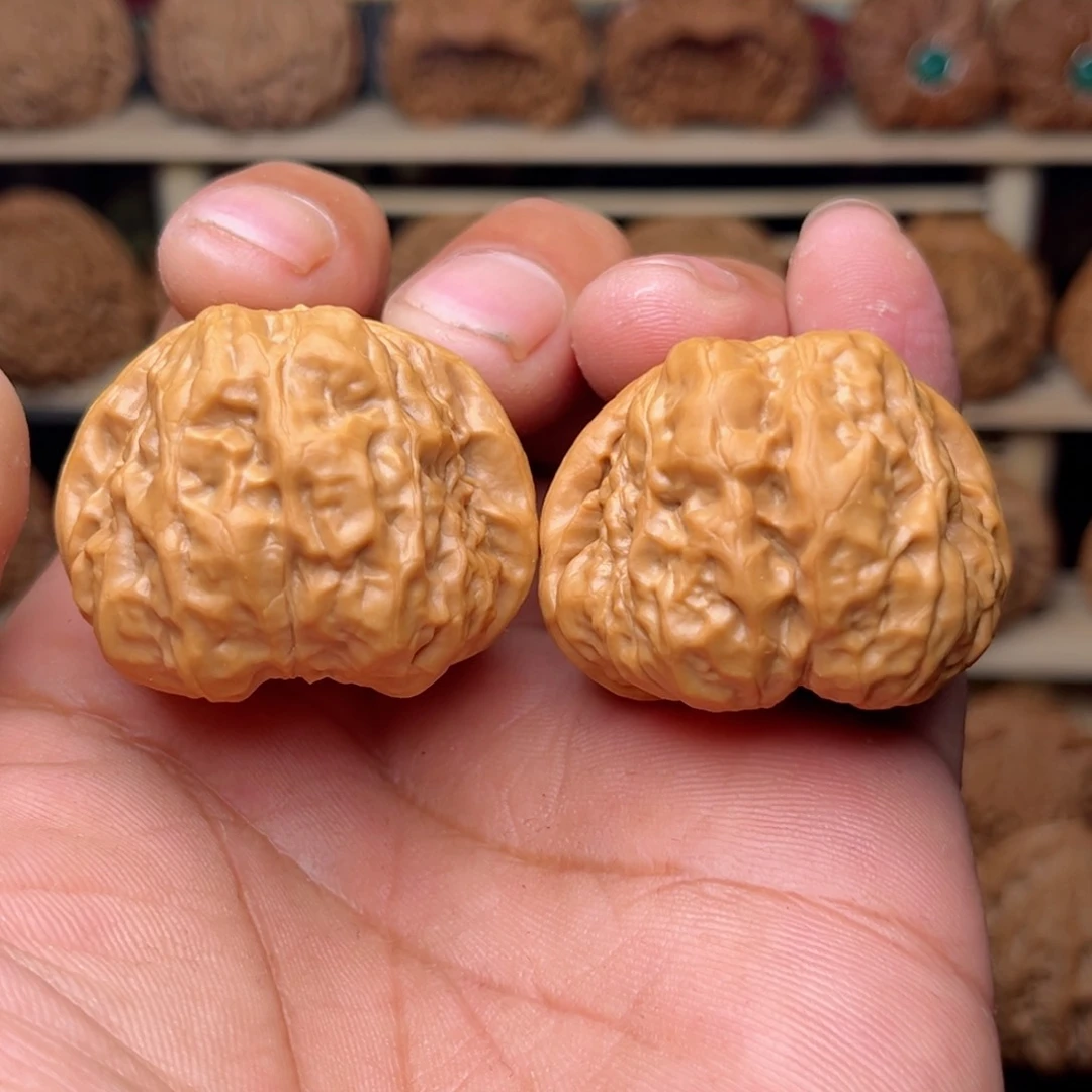 文玩核桃把件文玩核桃把件37尺蛤蟆头