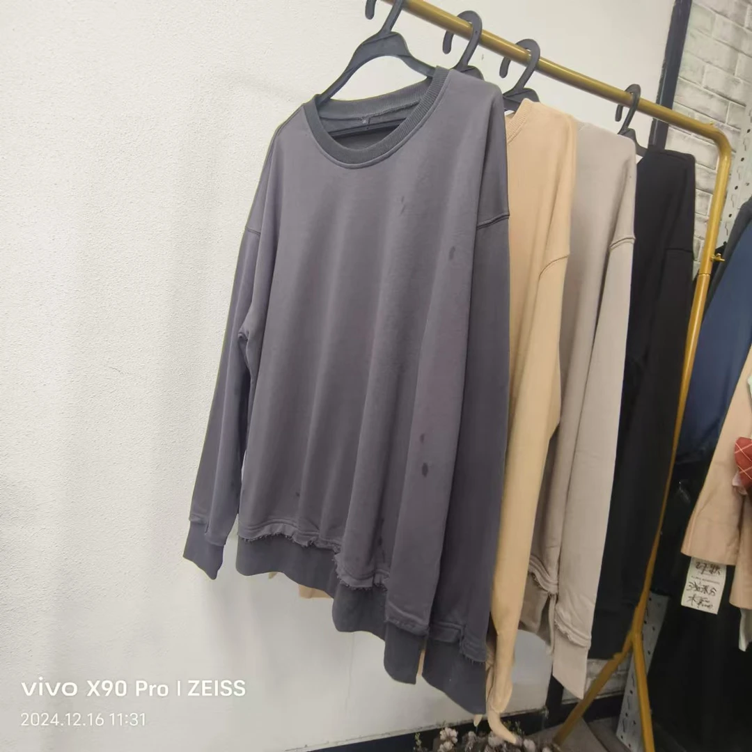 唯琳剪标 3仓P1-3-2771款  100棉圆领长袖卫衣