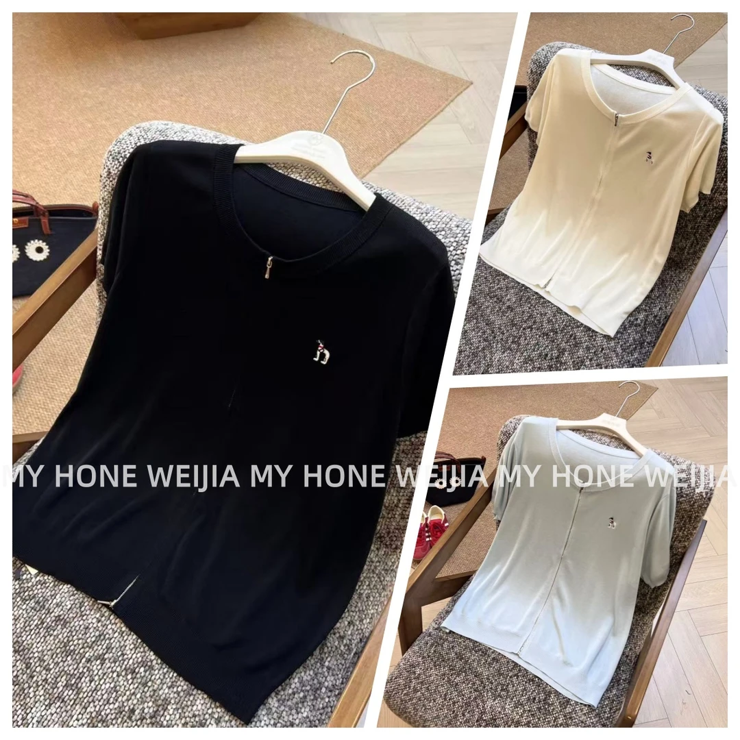 【WJ】夏款 石 3905 三色针织上衣（均码）