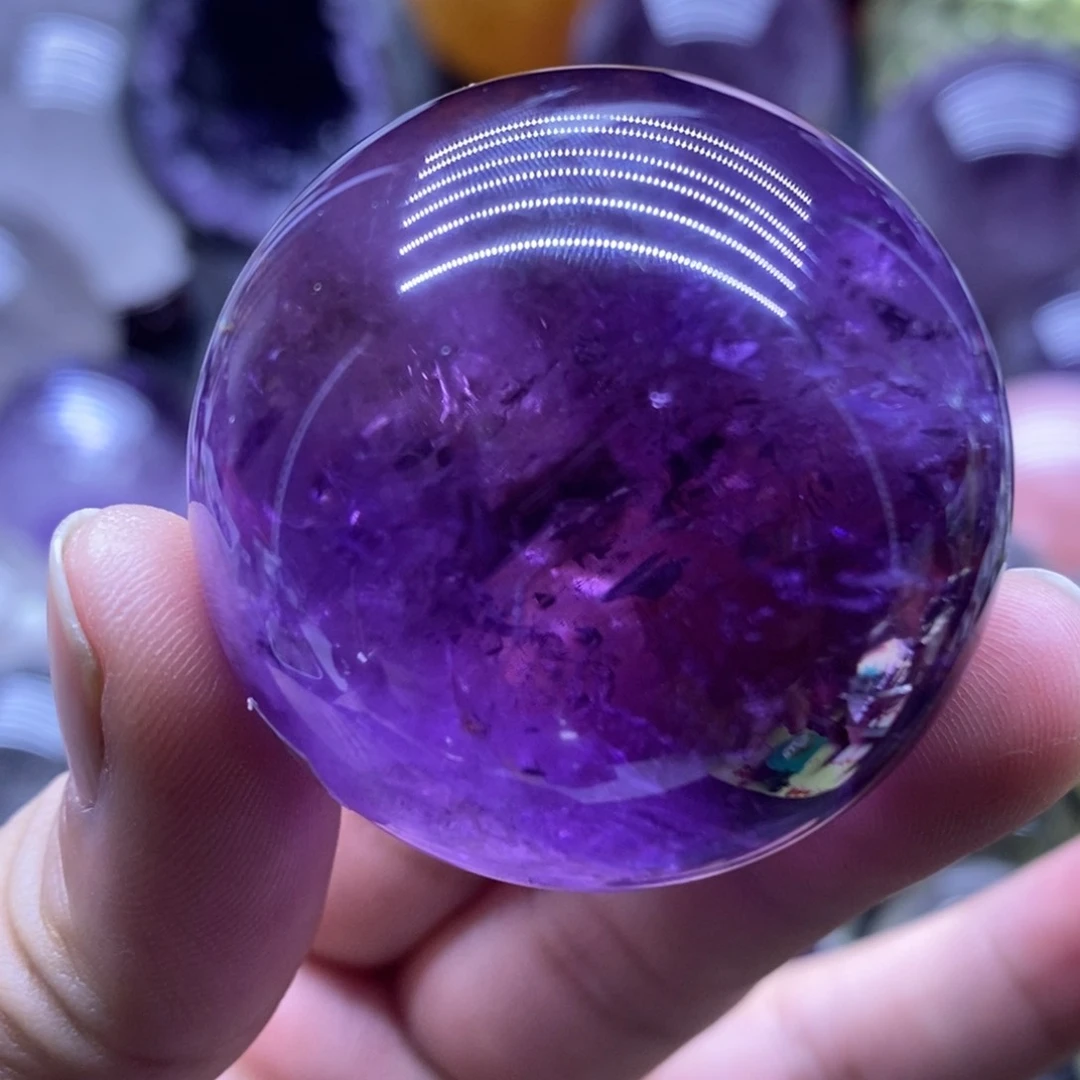 未镶嵌珠宝半成品水晶09紫水晶