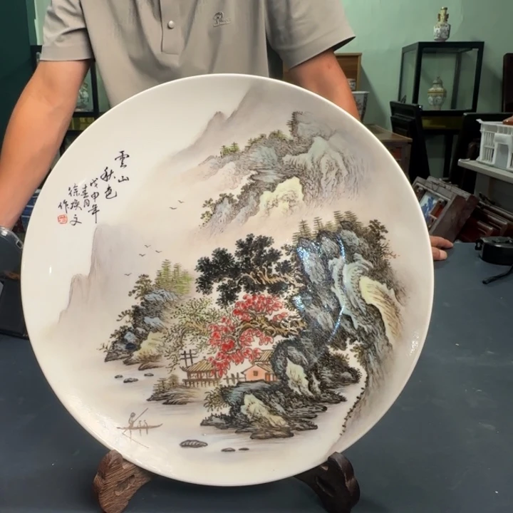 摆件景德镇陶瓷好好好