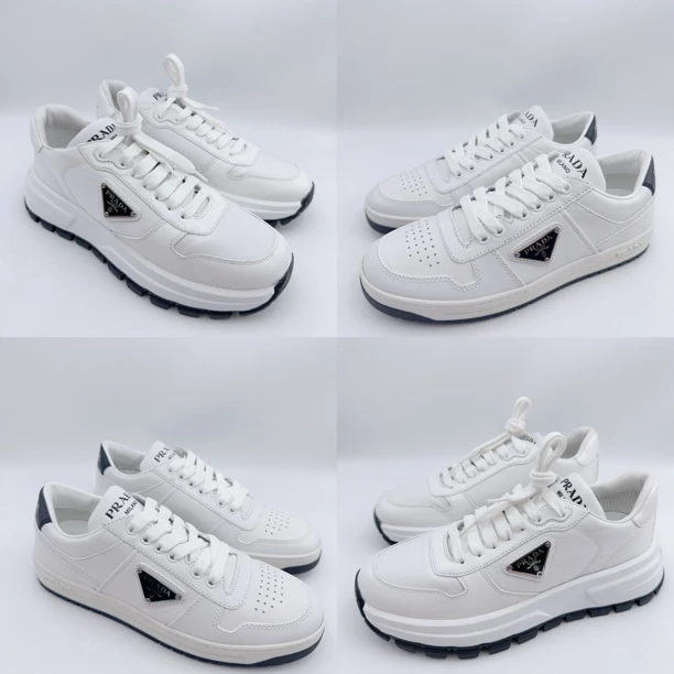 未使用 Prada/普拉达 37-37.5码/经典三角钢标24年新款板鞋