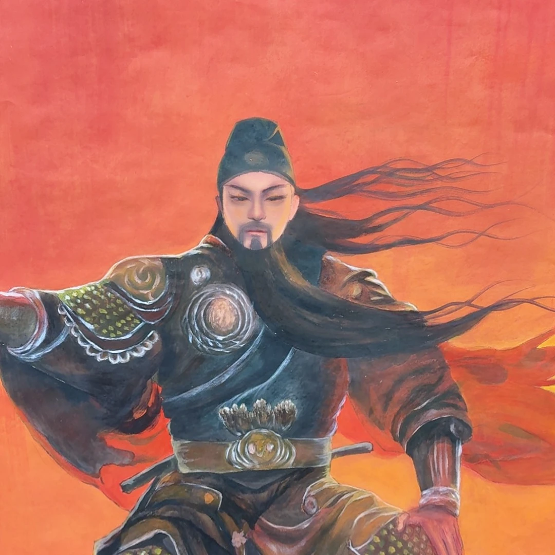 国画国画手绘作品