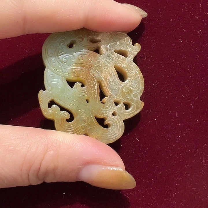 和田玉（青玉）未镶嵌颈饰