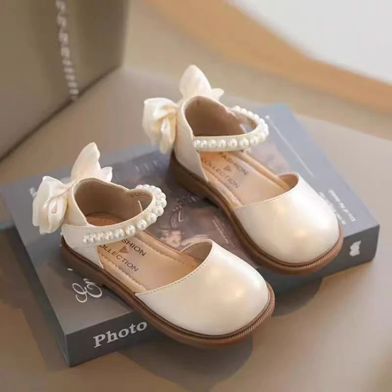 ABC公主鞋女童小皮鞋2025新款春季小女孩单鞋儿童洋气演出配礼服
