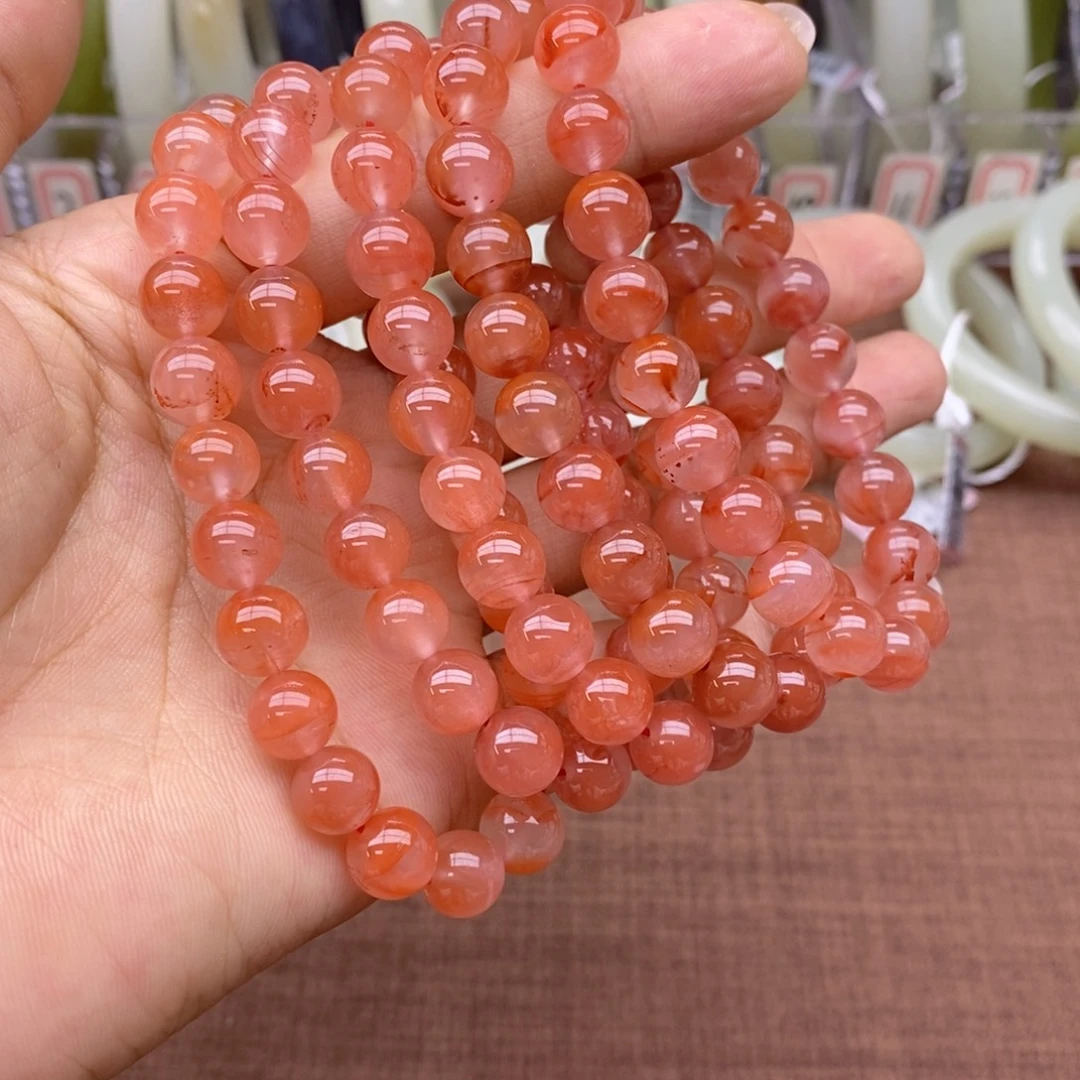 未镶嵌手串南红玛瑙卡9