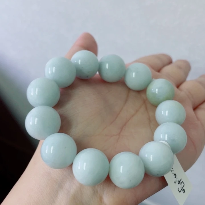 未镶嵌定制翡翠珠串