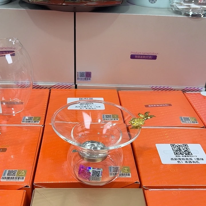 玻璃手工艺品禾器茶器现货现发
