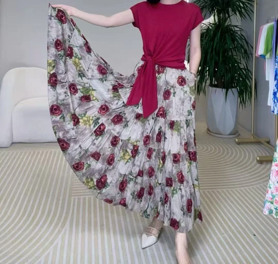 AE301-350号高腰显瘦半身裙合集