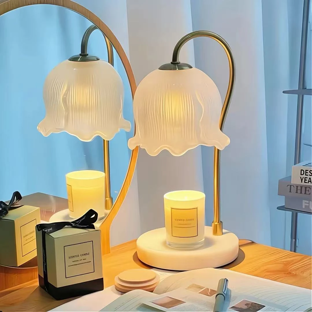 蜡烛铃兰【香薰灯融蜡灯】融烛灯卧室床头家用高级氛围灯生日礼物