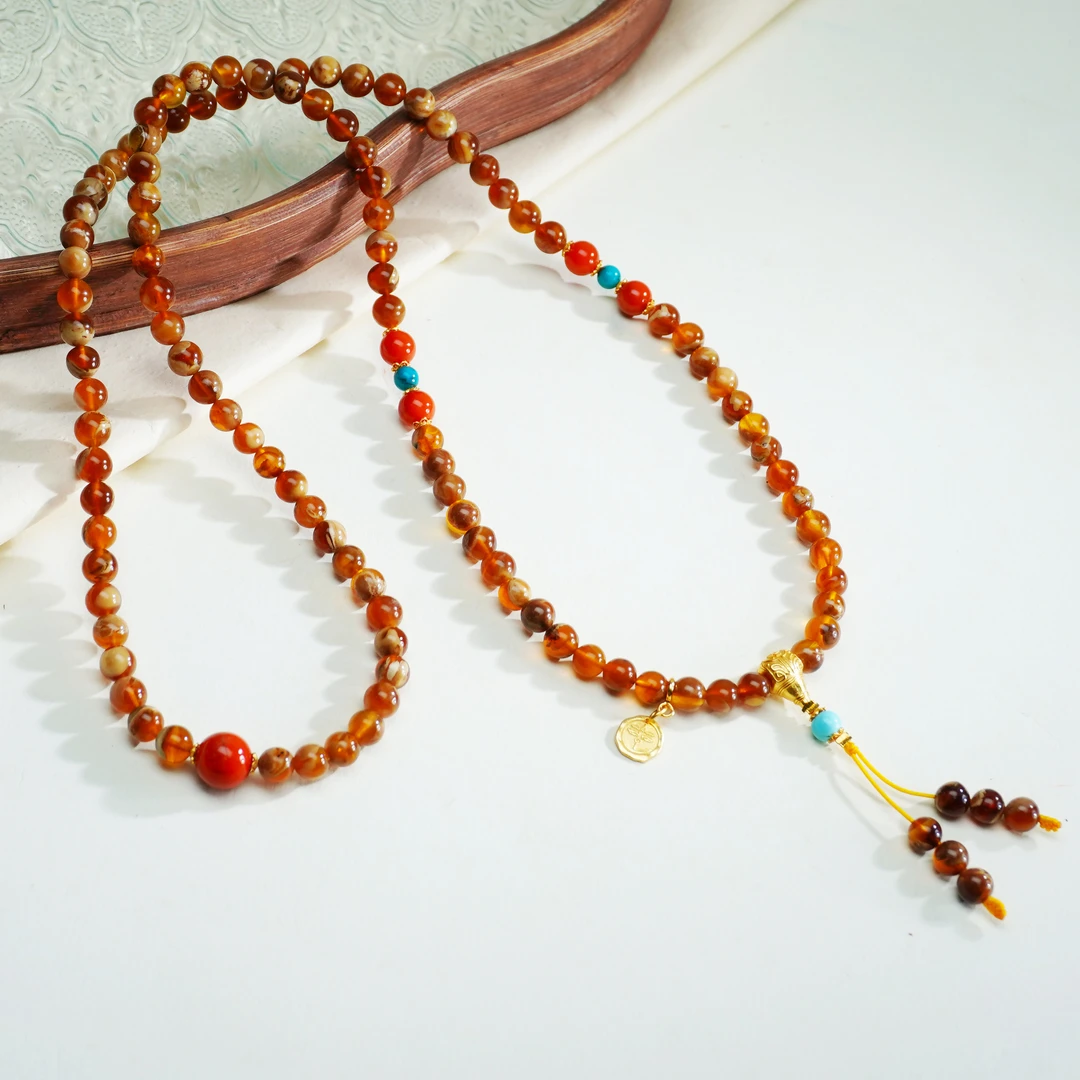 6mm满花溶洞108珠SDTP4693（多样性发其一）