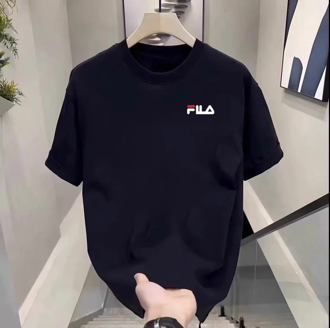 【CC】斐家 时尚胸标袖标短袖 青春简约百搭 {发正标}