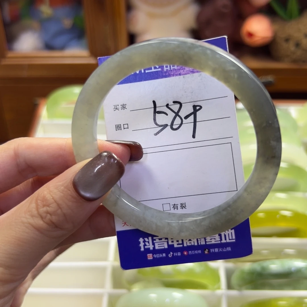 未镶嵌蛇纹石玉手镯570