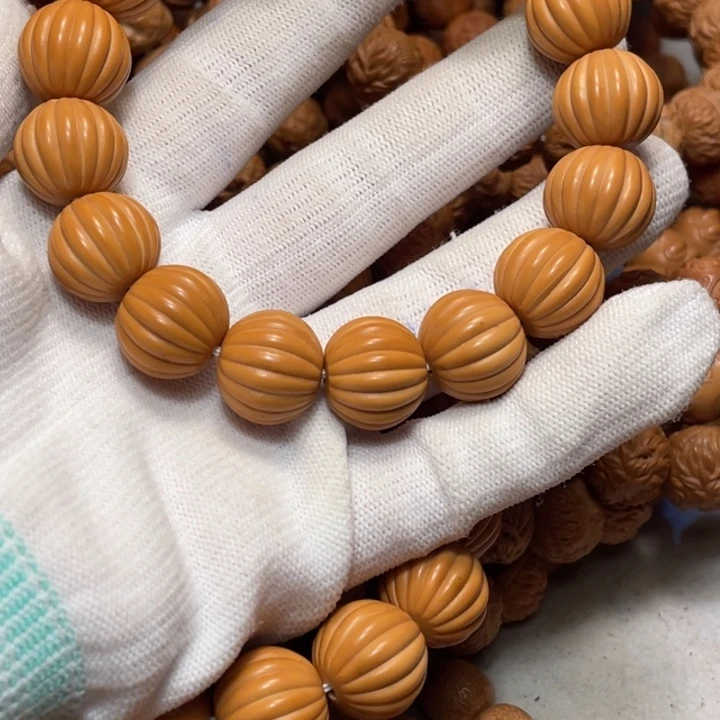 猴头核桃手串盐**脚瓜珠泛油