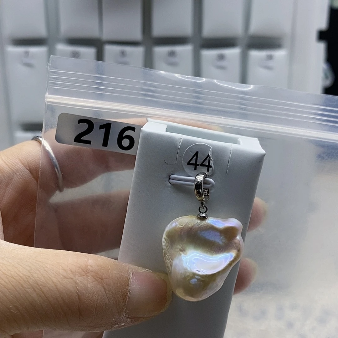 颈饰合金淡水珍珠