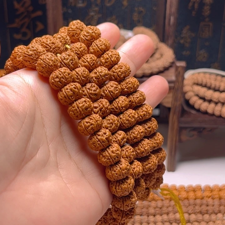 红***山金刚菩提手串六瓣12