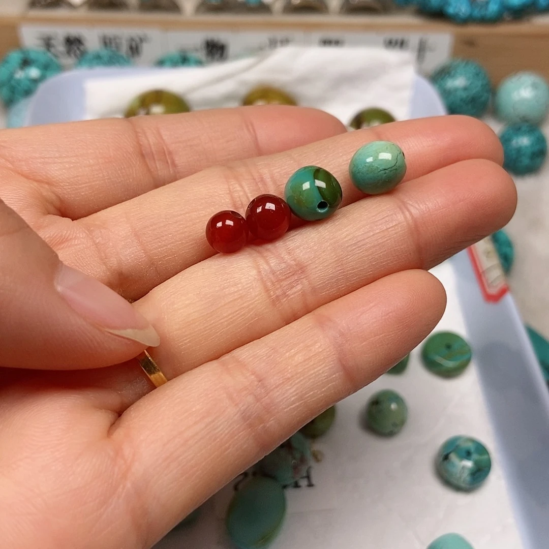 未镶嵌南红玛瑙珠宝半成品A****?