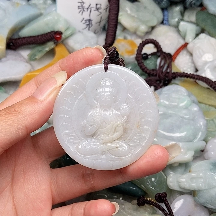 未镶嵌挂件翡翠翡翠