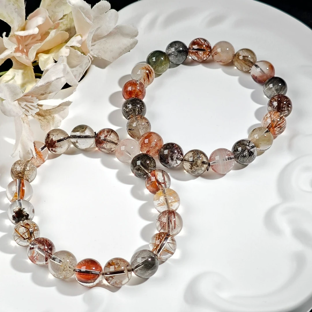 【思瑞】高净度收藏 幽灵发晶天然水晶SR016多样性发其一