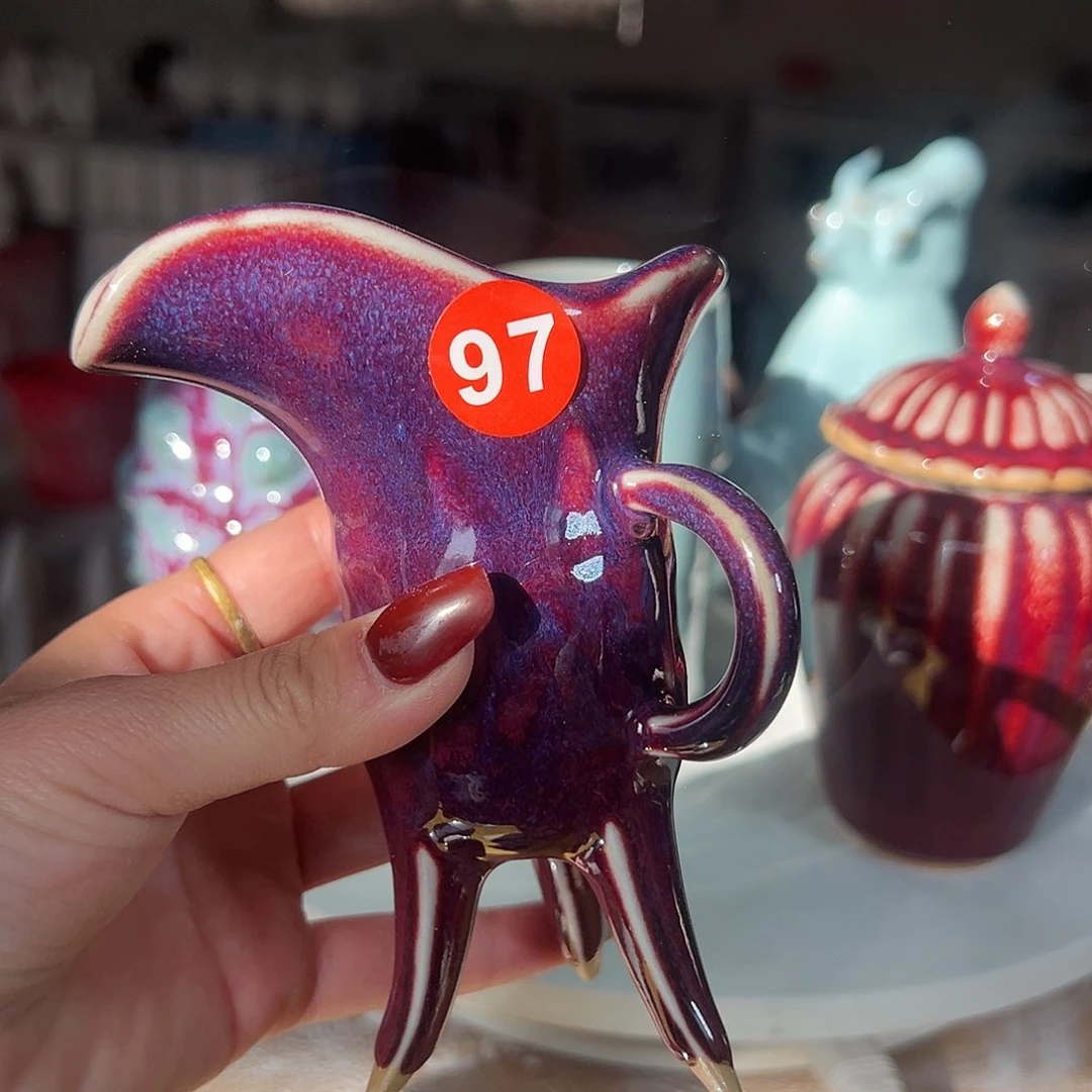 摆件郑家钧窑摆件