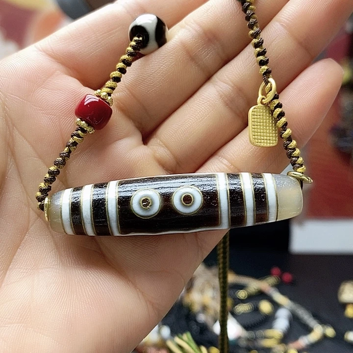 玛瑙/玉髓（覆膜）合金颈饰