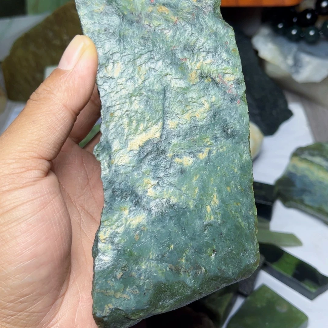 未镶嵌和田玉（子料）珠宝半成品