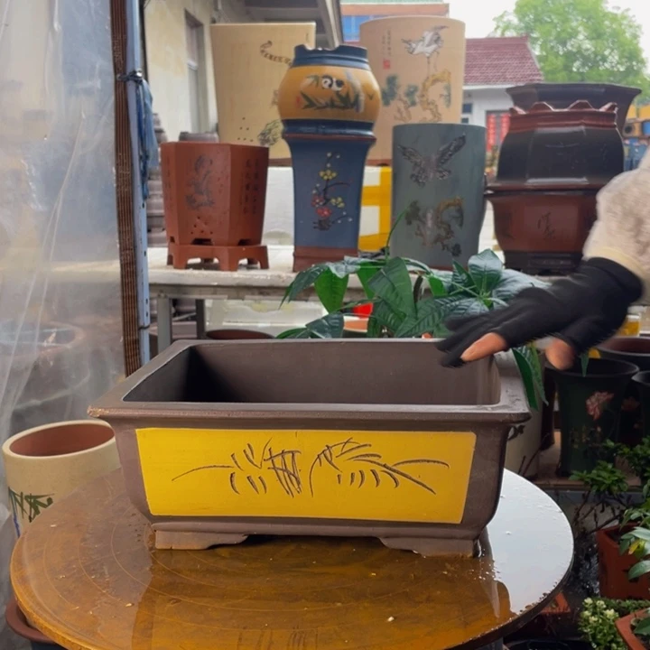 32黄马槽花盆花盆花盆