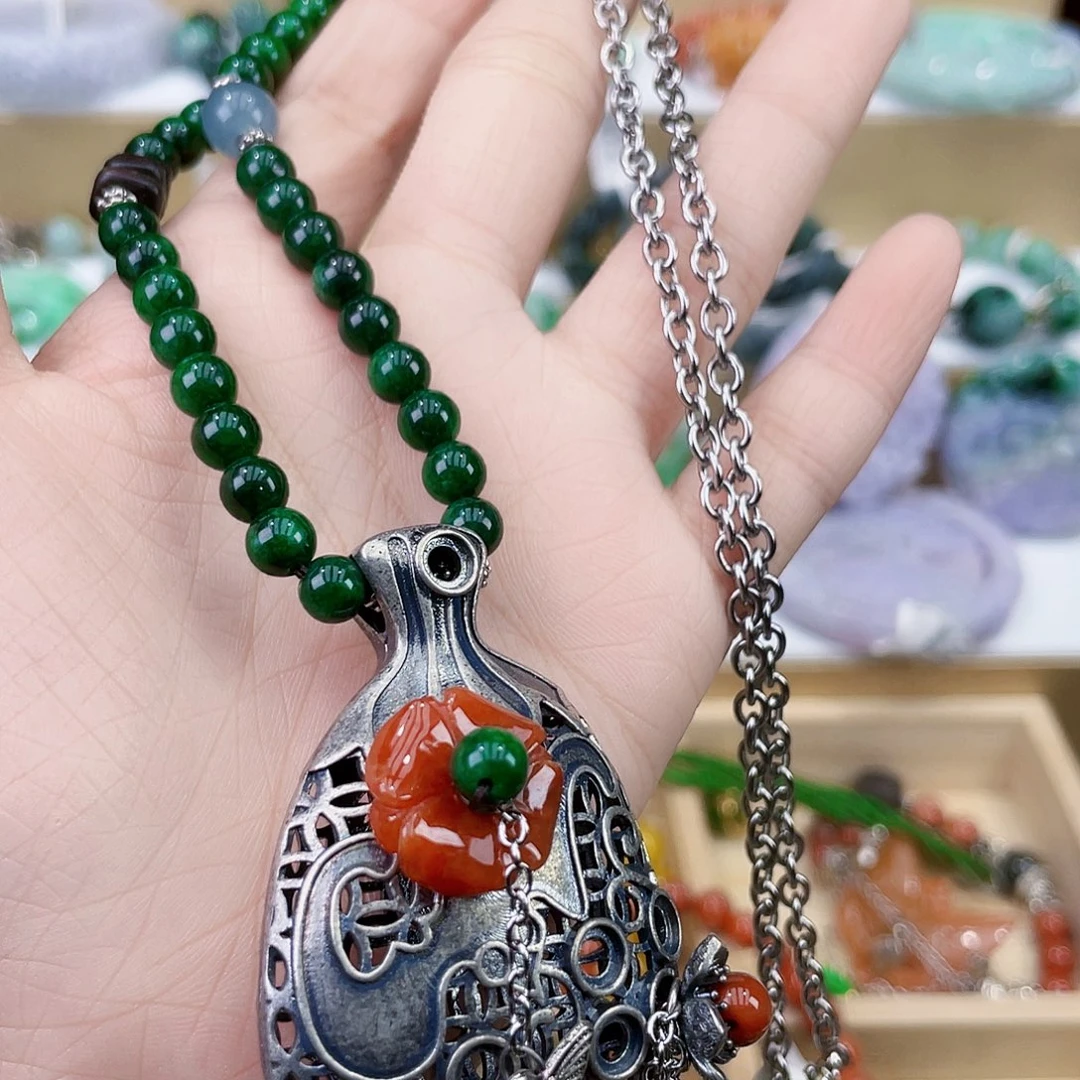 翡翠未镶嵌手链手链