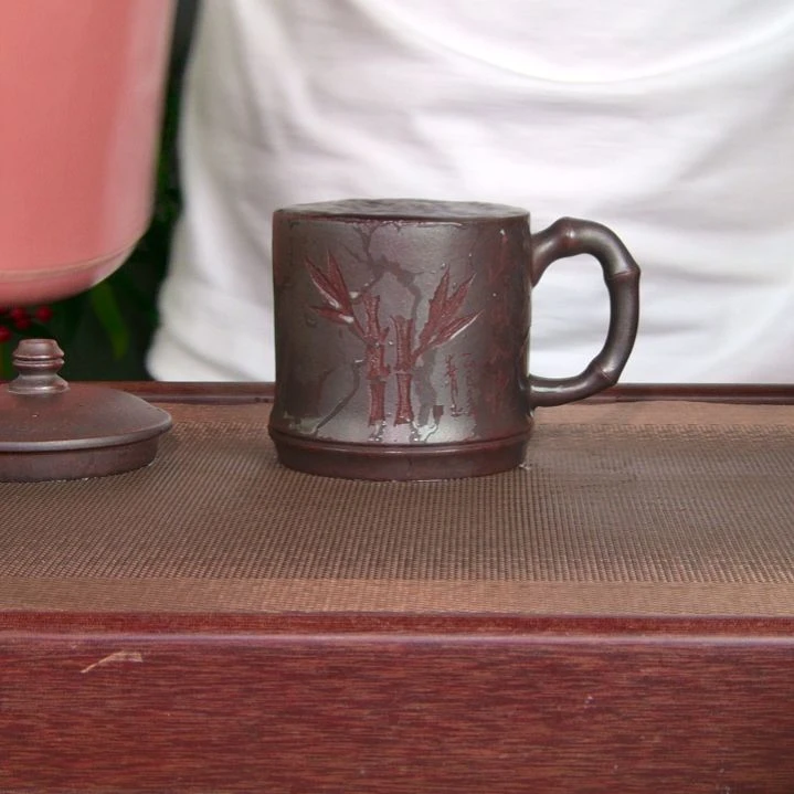 茶杯紫砂高货放漏