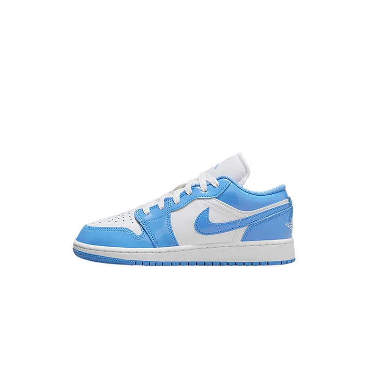 NIKE/耐克AJ1大童GS蓝色新品低帮运动鞋FZ3929114*JX