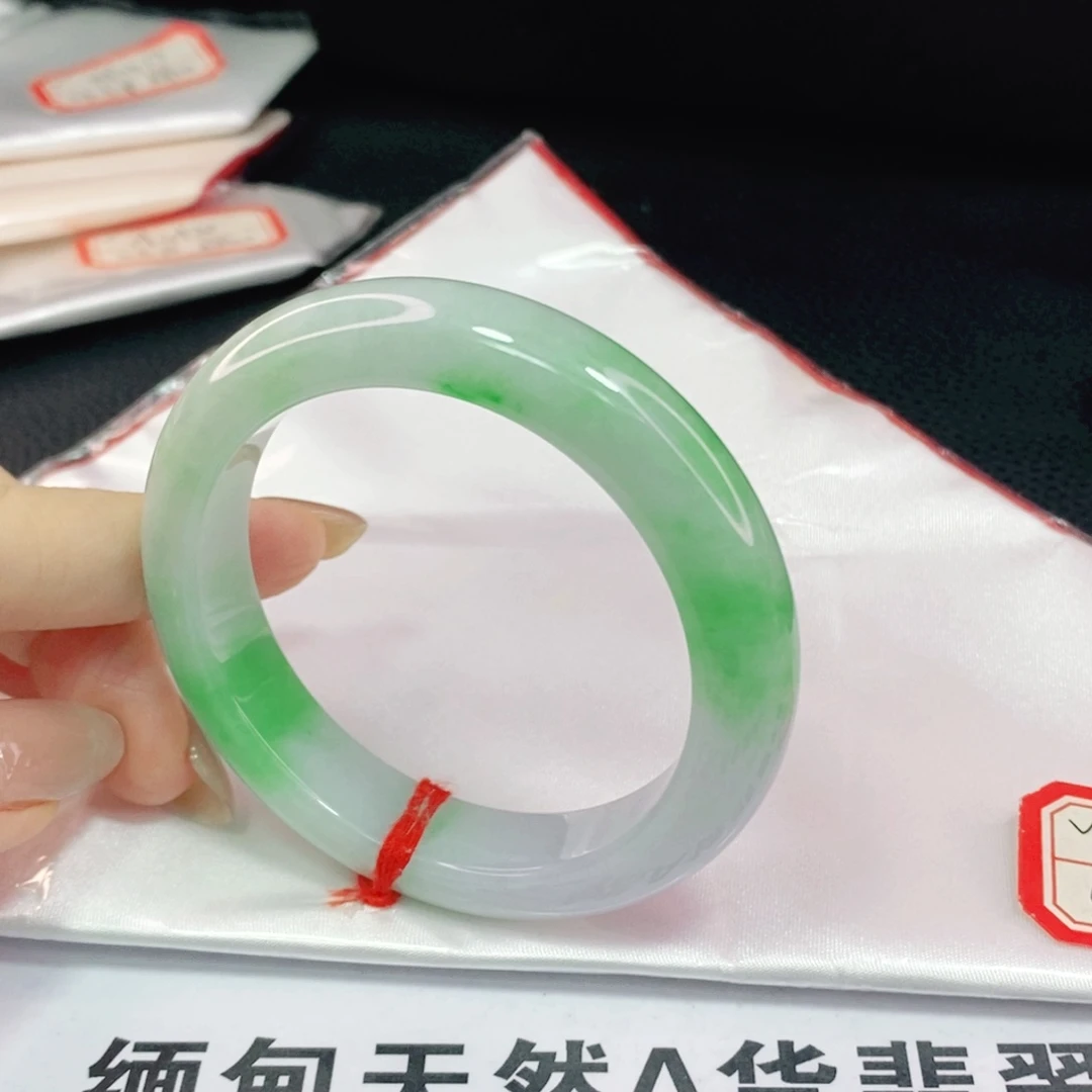 未镶嵌手镯翡翠瑶***吖54.3正圈