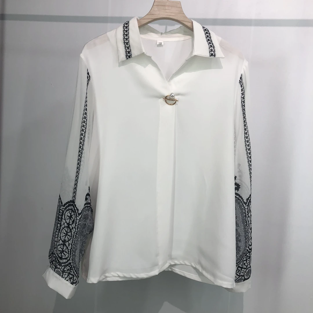 X3231翻领白色衬衫B2